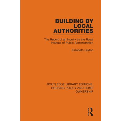 Building by Local Authorities
