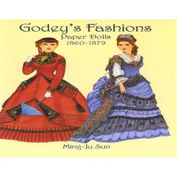 Godey’s Fashions Paper Dolls 1860-1879