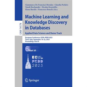 Machine Learning and Knowledge Discovery in Databases: Applied Data Science and Demo Track