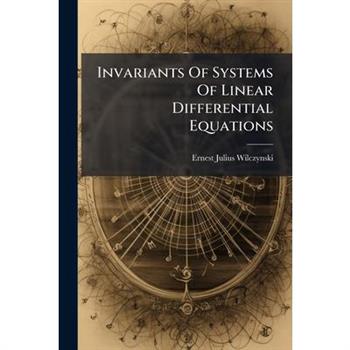 Invariants Of Systems Of Linear Differential Equations