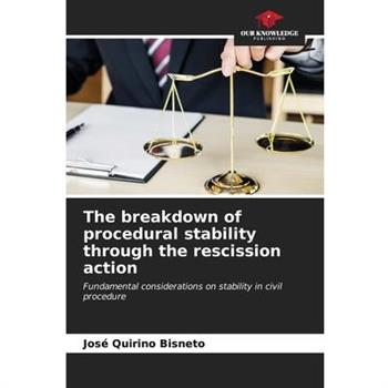 The breakdown of procedural stability through the rescission action