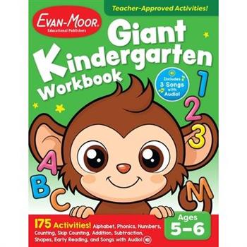 Giant Kindergarten Workbook, Age 5 - 6