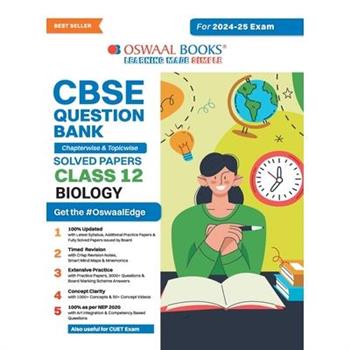 Oswaal CBSE Question Bank Class 12 Biology, Chapterwise and Topicwise Solved Papers For Board Exams 2025