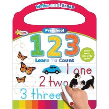 Active Minds Write-And-Erase Preschool 123