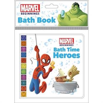 Marvel Beginnings: Bath Time Heroes Bath Book