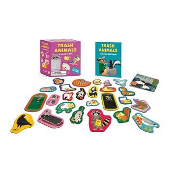 Trash Animals Magnet Set
