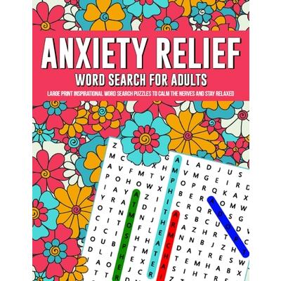 Anxiety Relief Word Search Puzzles For Adults