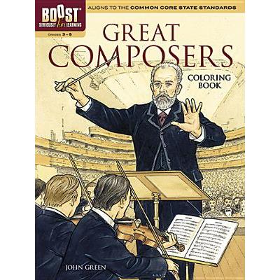 Great Composers Coloring Book