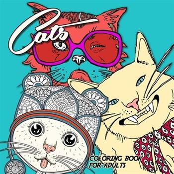 Cats Coloring Book for Adults