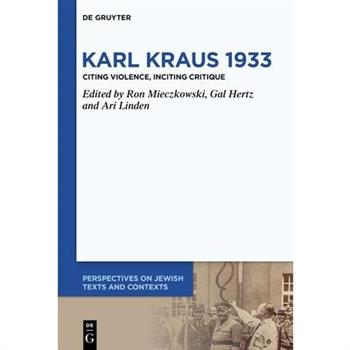 Karl Kraus 1933