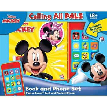 Disney Junior Mickey Mouse Clubhouse: Calling All Pals Book and Phone Sound Book Set