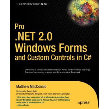 Pro .NET 2.0 Windows Forms and Custom Controls in C#