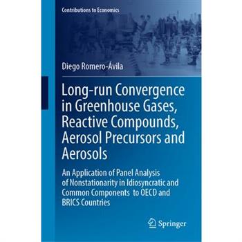 Long-Run Convergence in Greenhouse Gases, Reactive Compounds, Aerosol Precursors and Aerosols