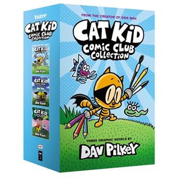 The Cat Kid Comic Club Collection: From the Creator of Dog Man (Cat Kid Comic Club #1-3 Boxed Set)