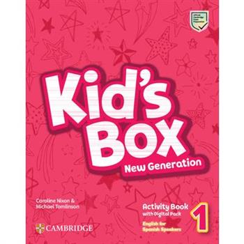 Kid’s Box New Generation Level 1 Activity Book with Home Booklet and Digital Pack English for Spanish Speakers