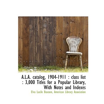 A.L.A. Catalog, 1904-1911