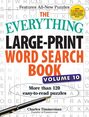 The Everything Large-print Word Search Book
