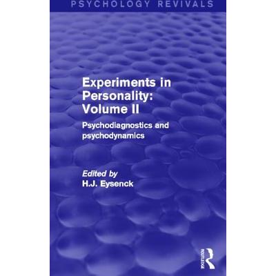 Experiments in Personality