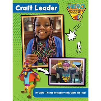 Vacation Bible School (Vbs) Hero Hotline Craft Leader