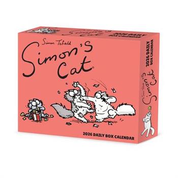 Simon's Cat 2026 5.4 X 6.2 Box Calendar