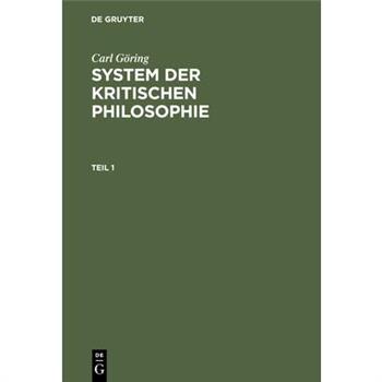 System der kritischen Philosophie