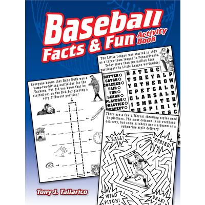 Baseball Facts & Fun Activity Book