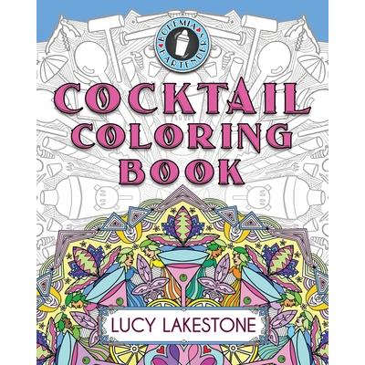 Bohemia Bartenders Cocktail Coloring Book