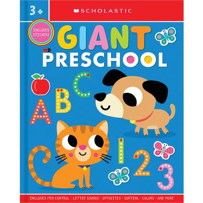 Giant Preschool Workbook: Scholastic Early Learners (Workbook)