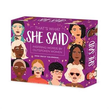 That's What She Said 2026 5.4 X 6.2 Box Calendar