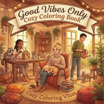 Good Vibes Only Cozy Coloring Book