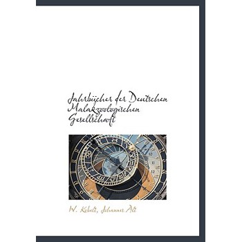 Jahrbiicher Der Deutschen Malakzoologischen Gesellschaft