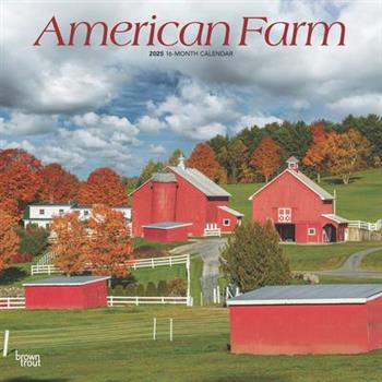 American Farm 2025 12 X 24 Inch Monthly Square Wall Calendar Plastic-Free American Farm 2025 12 X 24 Inch Monthly Square Wall Calendar Plastic-Free