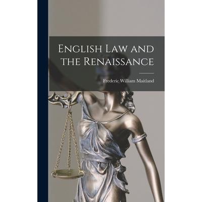 English Law and the Renaissance