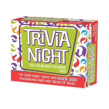 Trivia Night 2026 5.4 X 6.2 Box Calendar