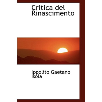 Critica del Rinascimento