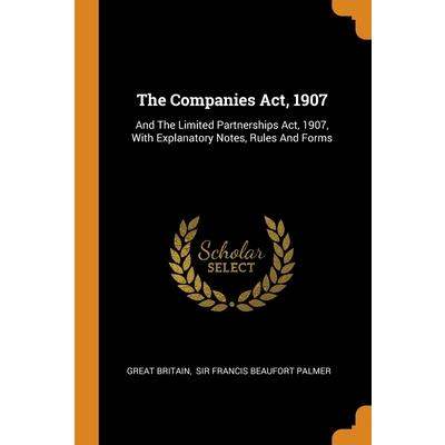 The Companies Act, 1907