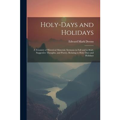 Holy-Days and Holidays
