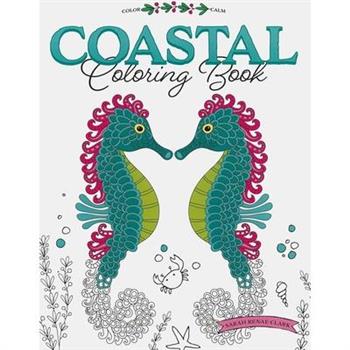Color Calm Coastal Coloring Book