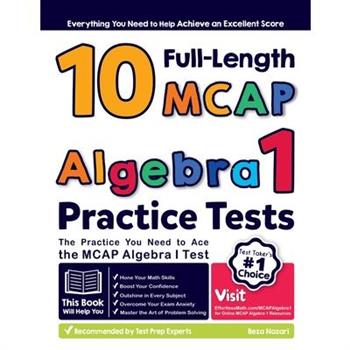 10 Full Length MCAP Algebra I Practice Tests