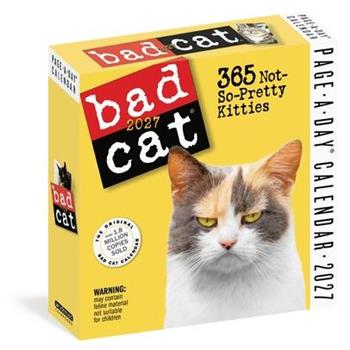 Bad Cat Page-A-Day(r) Calendar 2027