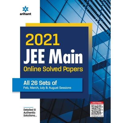 2021 JEE Main Online Solved Papers All 26 Sets Of Feb, March, July & Aug Sessions