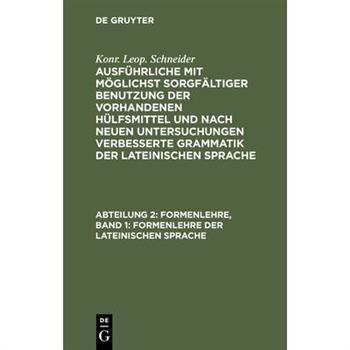 Formenlehre, Band 1