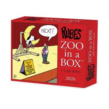 Zoo in a Box 2026 5.4 X 6.2 Box Calendar