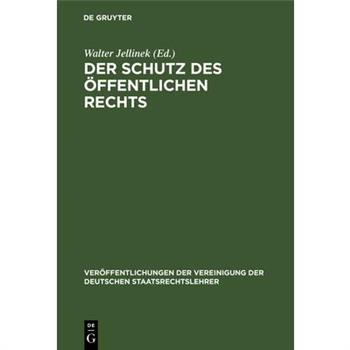 Der Schutz Des ?ffentlichen Rechts