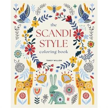 The Scandi Style Coloring Book