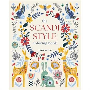The Scandi Style Coloring Book