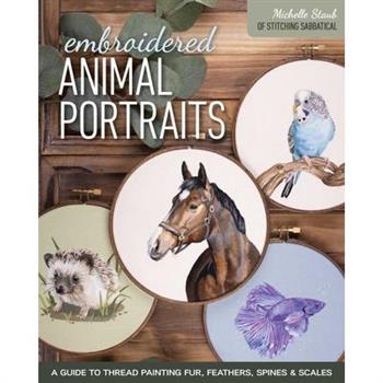 Embroidered Animal Portraits