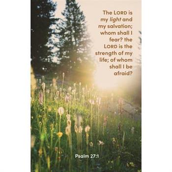 General Worship Bulletin: The Lord Is My Light (Package of 100)