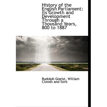 History of the English Parliament