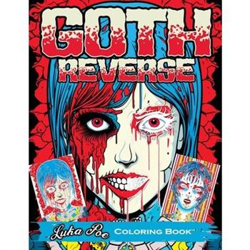 Gothic Reverse Coloring Book